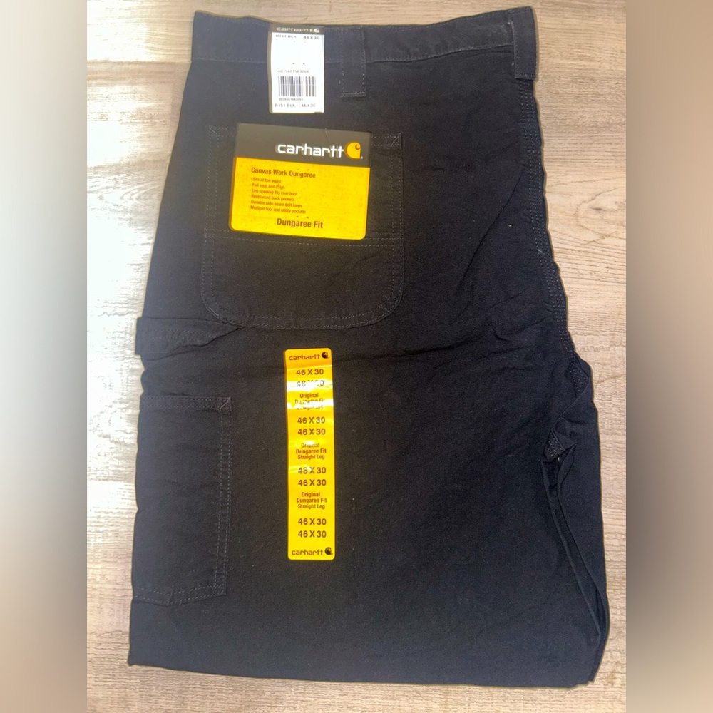 Carhartt orginal fit Canvas work dungaree